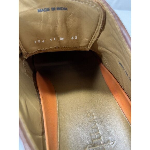 Cole Haan Shoes Benton Leather Wingtip Derby C12362 BrownSize 11M - Picture 14 of 15